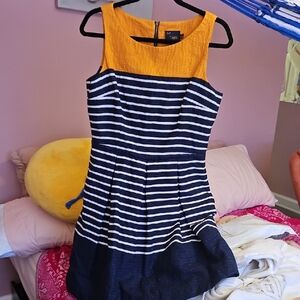 Taylor Mustard Textured Top